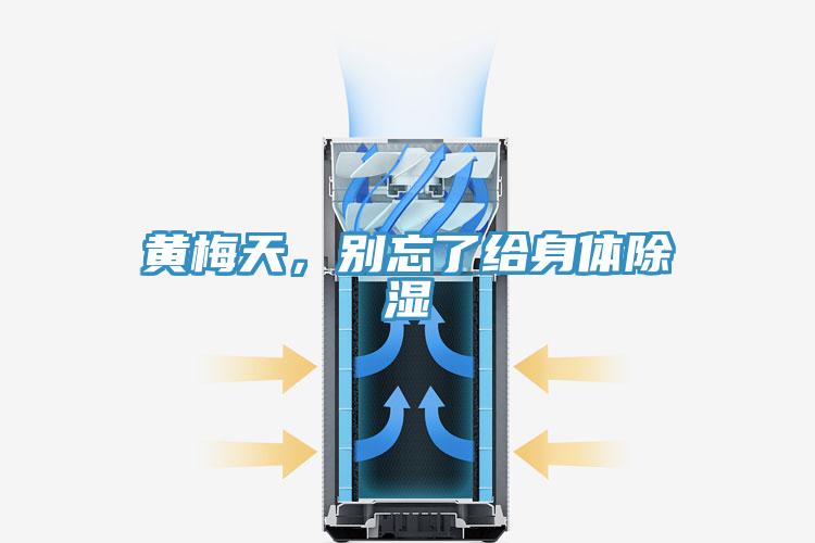 黃梅天，別忘了給身體除濕