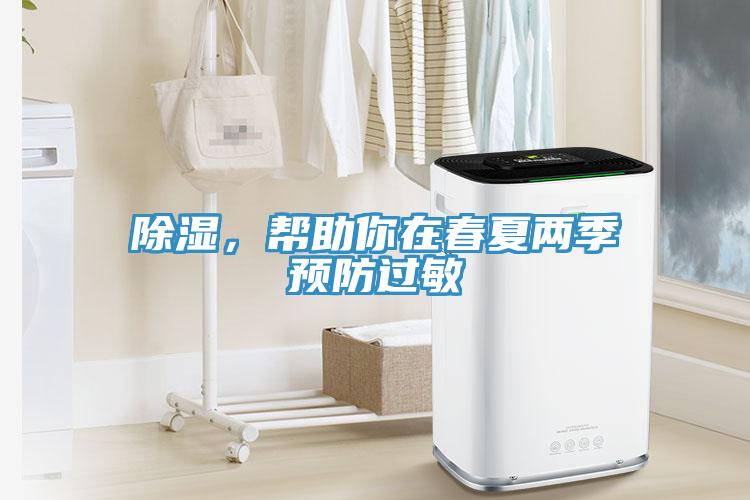 除濕，幫助你在春夏兩季預防過敏
