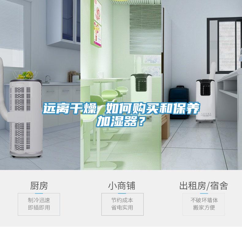 遠離幹燥 如何購買和保養加濕器？