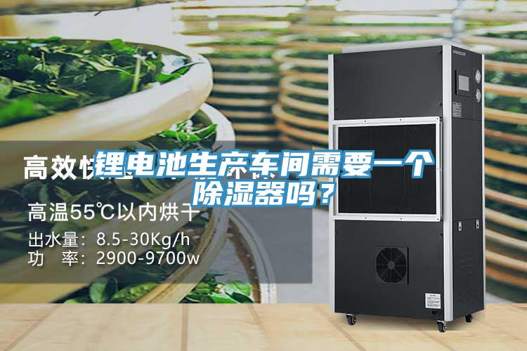 鋰電池生產車間需要一個除濕器嗎？