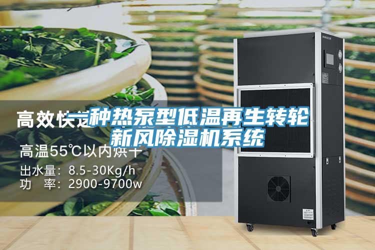 一種熱泵型低溫再生轉輪新風草莓视频污污污污係統