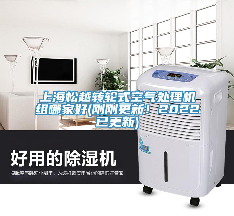 上海鬆越轉輪式空氣處理機組哪家好(剛剛更新！2022已更新)