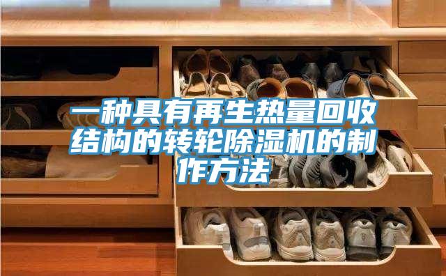 一種具有再生熱量回收結構的轉輪草莓视频污污污污的製作方法