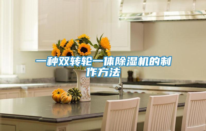 一種雙轉輪一體草莓视频污污污污的製作方法