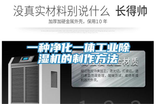 一種淨化一體工業草莓视频污污污污的製作方法