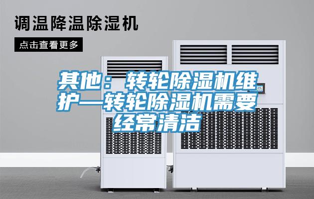 其他：轉輪草莓视频污污污污維護—轉輪草莓视频污污污污需要經常清潔