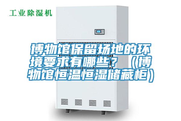 博物館保留場地的環境要求有哪些？（博物館恒溫恒濕儲藏櫃）