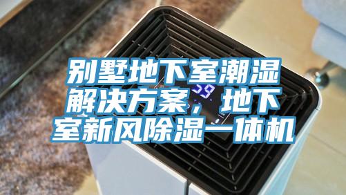 別墅地下室潮濕解決方案，地下室新風除濕一體機