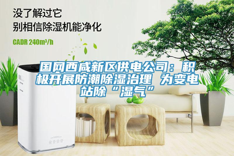 國網西鹹新區供電公司：積極開展防潮除濕治理 為變電站除“濕氣”