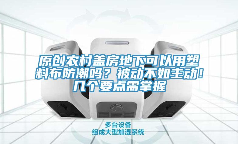 原創農村蓋房地下可以用塑料布防潮嗎？被動不如主動！幾個要點需掌握