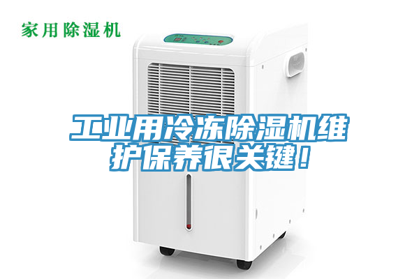 工業用冷凍草莓视频污污污污維護保養很關鍵！