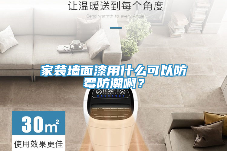 家裝牆麵漆用什麽可以防黴防潮啊？